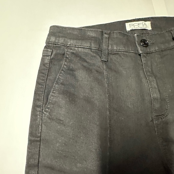 Sophie jeans by Sophie Vergara women’s size 4, trousers, black flare legs New - Picture 11 of 14
